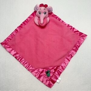 Baby Genius pink elephant lovey